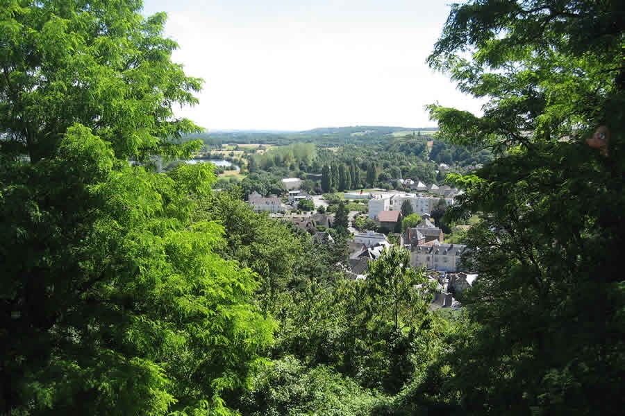 View of the lake, Joan of Arc, La Chartre sur le Loire