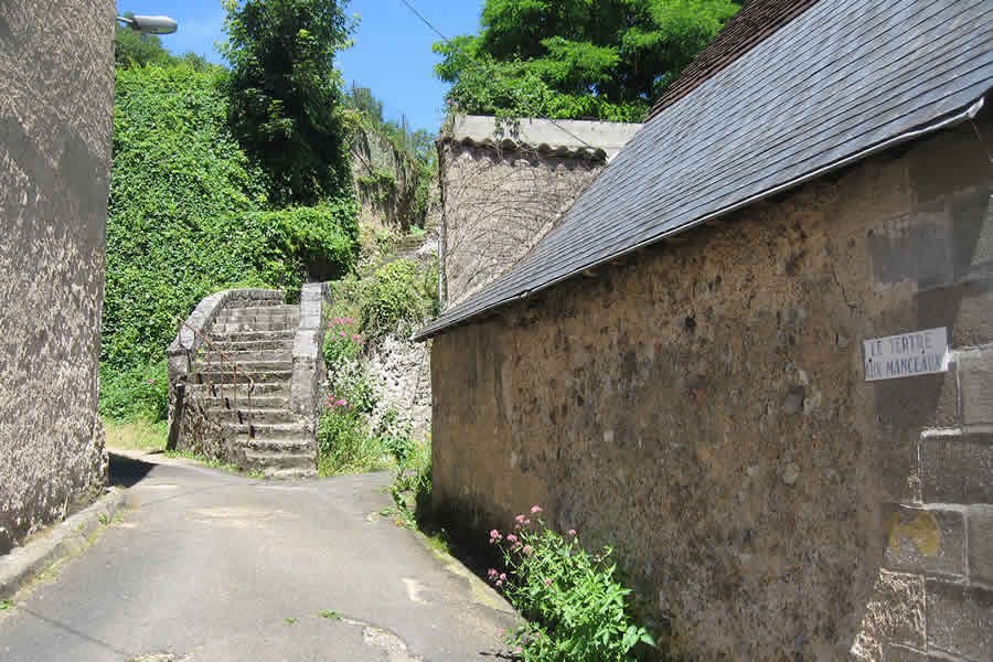 Stairs, Joan of Arc, La Chartre sur le Loire